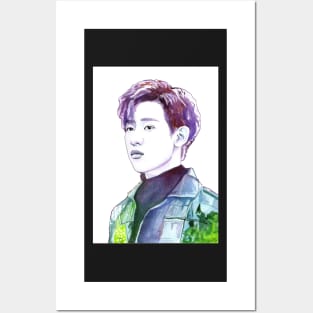 KPOP Got7 Bambam Watercolour Design Posters and Art